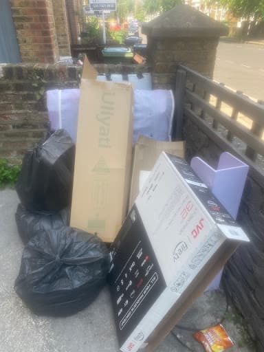 South London Rubbish Clearance — Customer photo