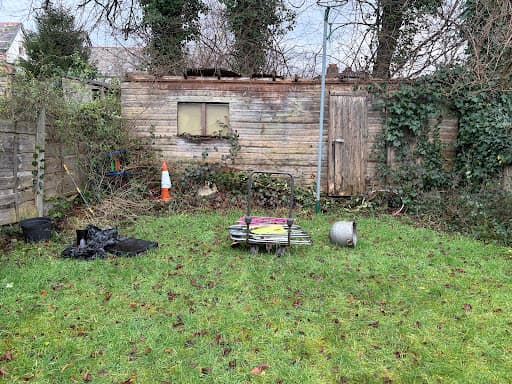 GET RID RUBBISH REMOVALS AND HOUSE CLEARANCE . Rubbish removal Manchester. House clearance Manchester. — Customer photo
