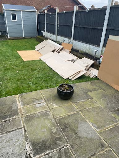 Waste removal | man with a van Liverpool | Rubbish Removal Liverpool | House removals — Customer photo
